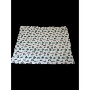 Sesame Street Christmas Holiday Twin Flat Sheet Big Bird Cookie Monster Elmo